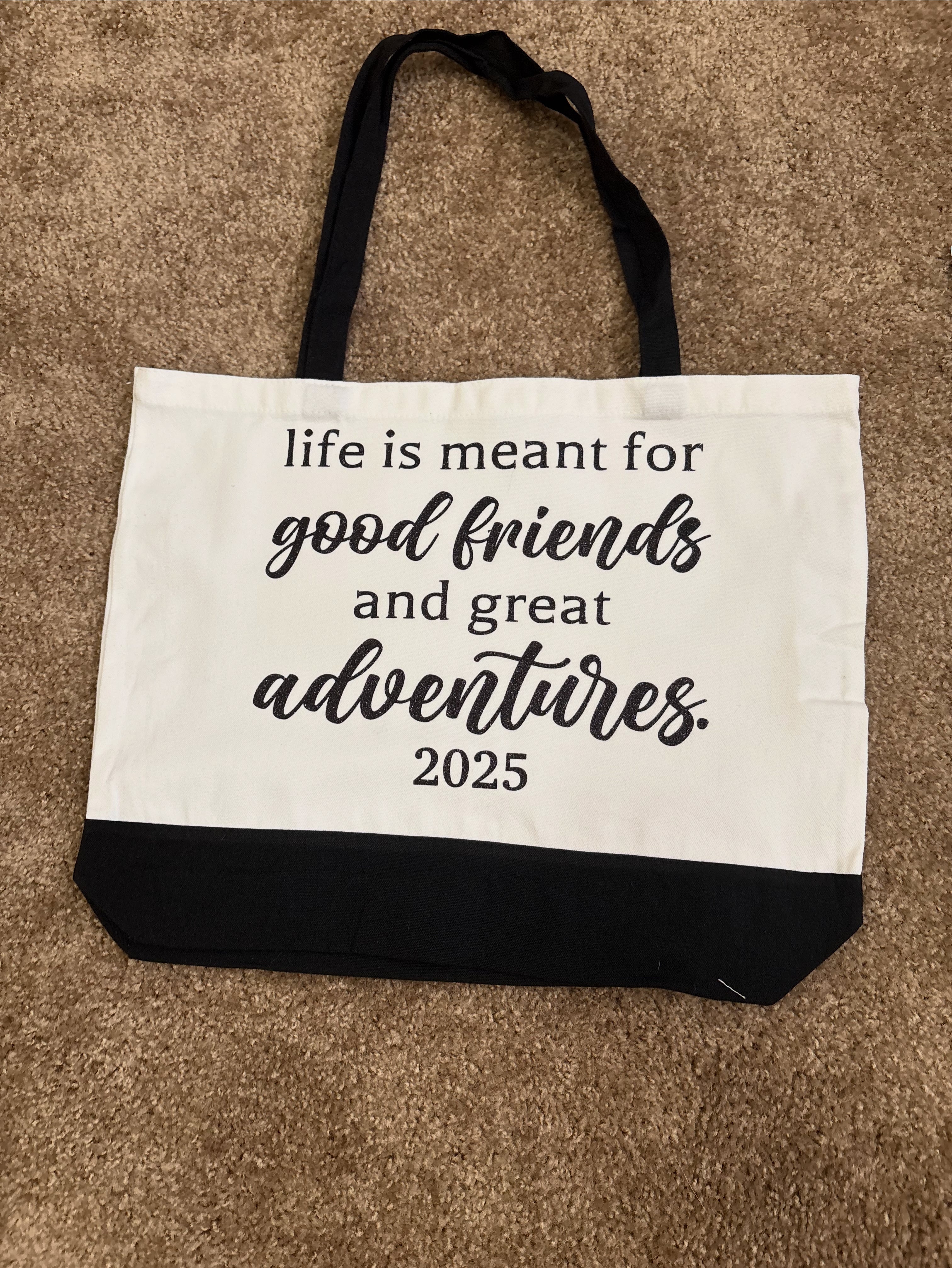 Customizable Travel Tote Bag